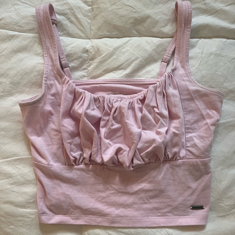 Pink Hollister Top